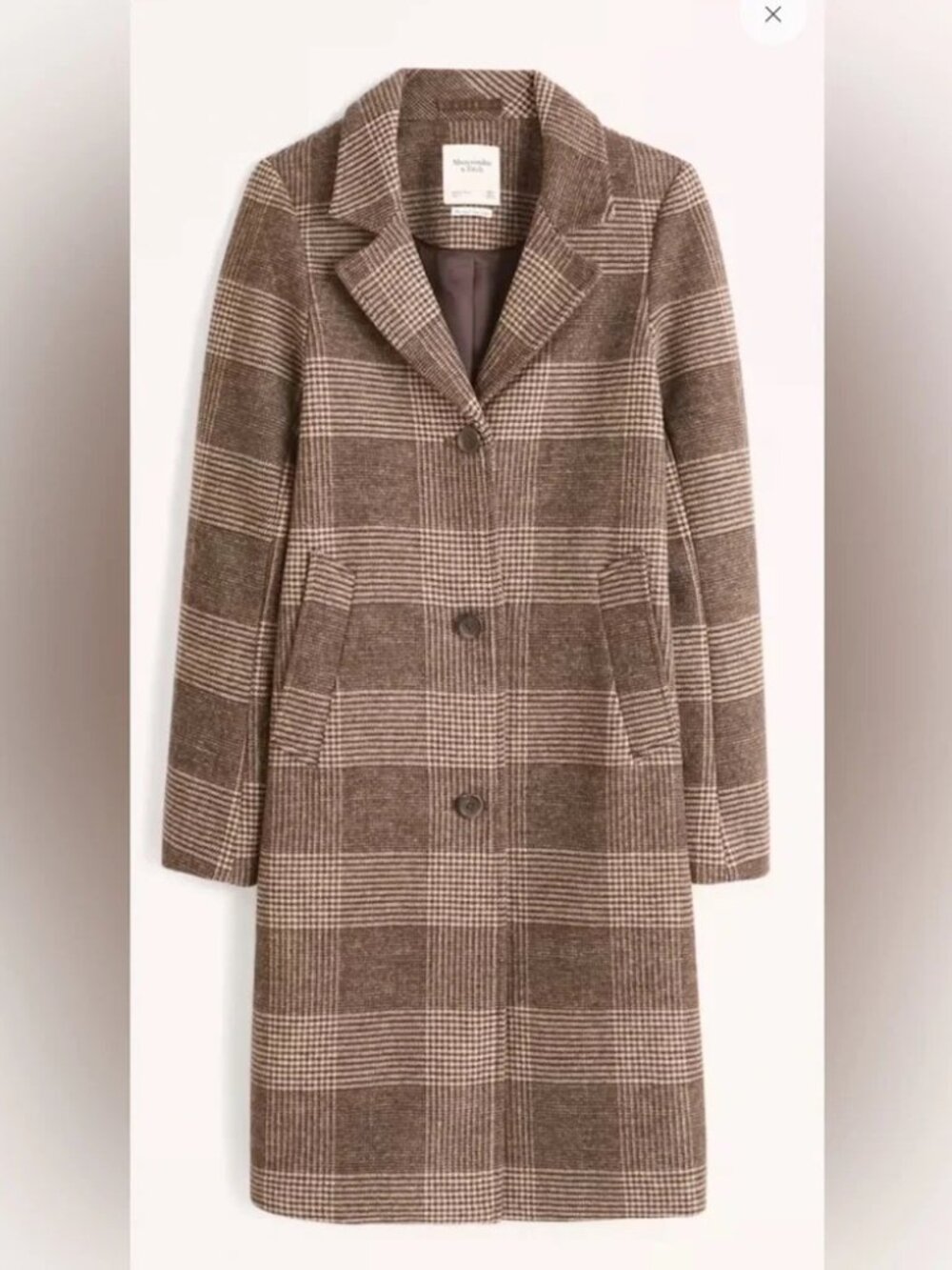 NWT Wool-Blend Dad Coat Jacket XXSP
